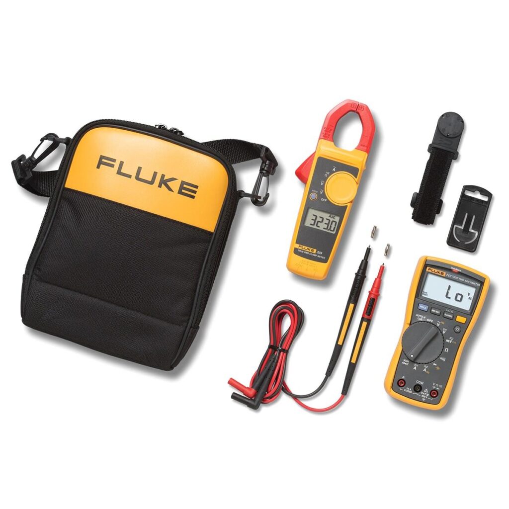 WEB Image FLUKE 117 323 EUR Multimeter og stromtan fluke 117 3231509547248 plid 28182
