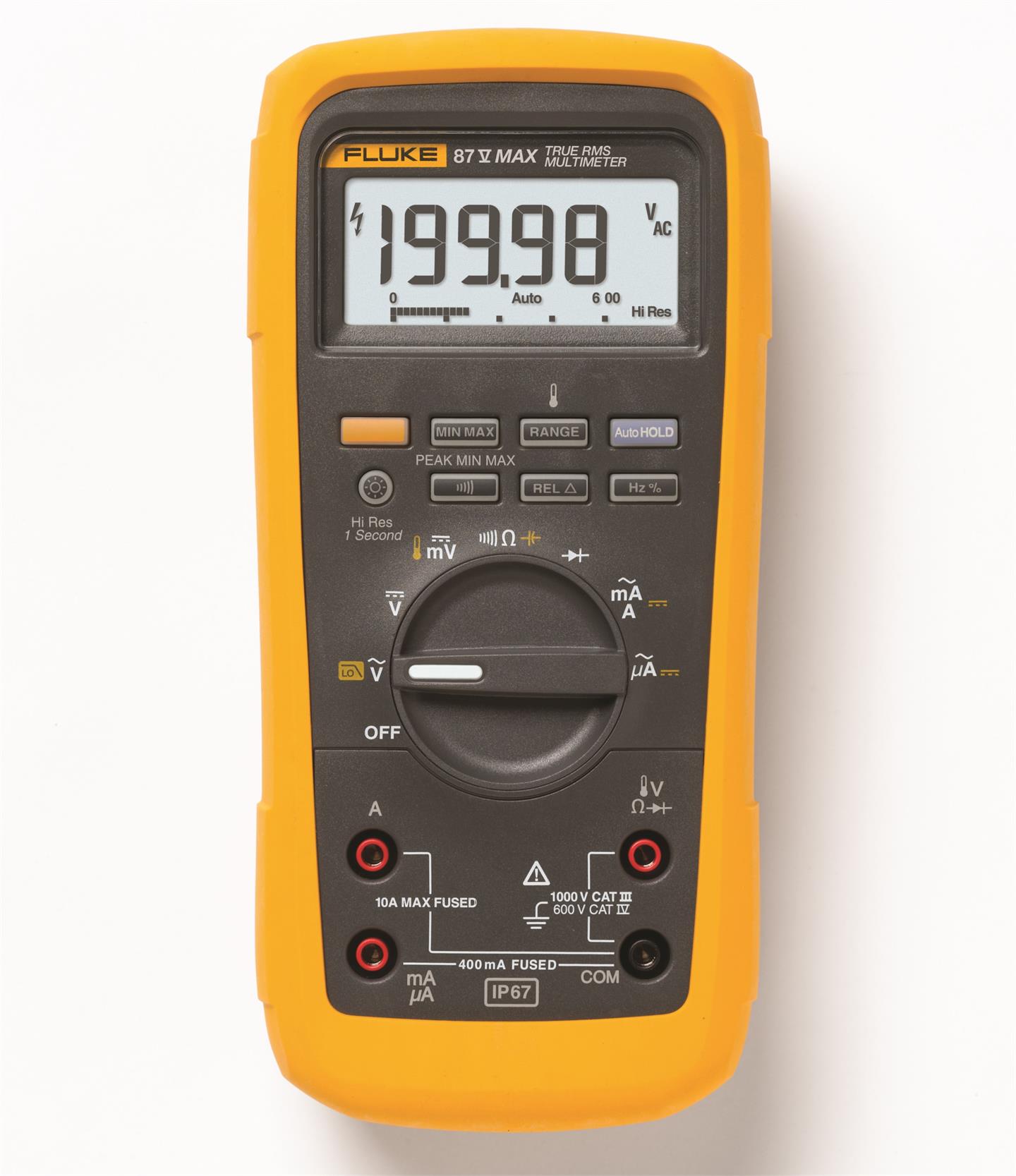 WEB Image FLUKE 87V MAX RMS digitalt multimeter me fluke 87v max477381023 plid 28209