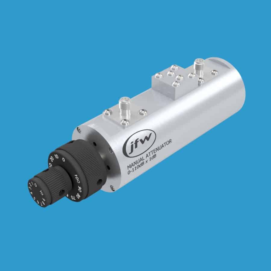 50DR 001 SMA manual attenuator 110dB dual knob 50 ohm