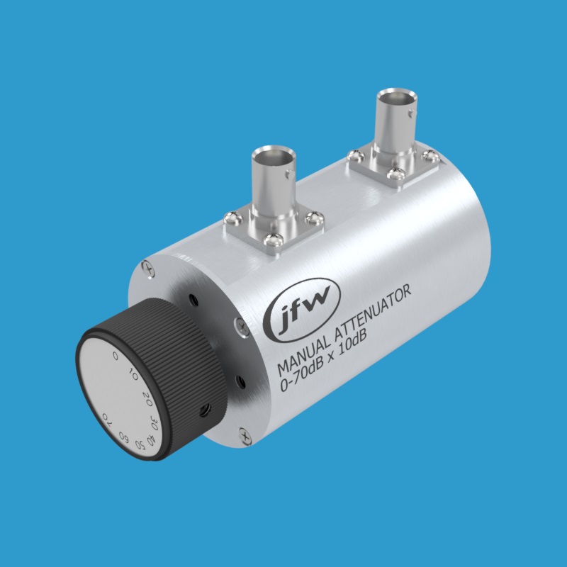 75R 001 BNC manual attenuator 0dB to 70dB by 10dB steps 75 ohm